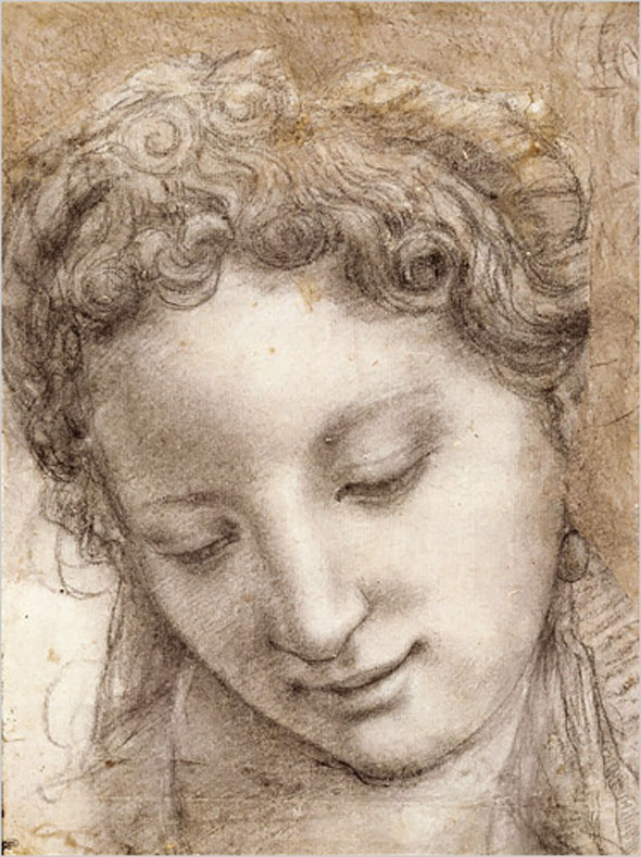 Bronzino, Head of a Young Woman