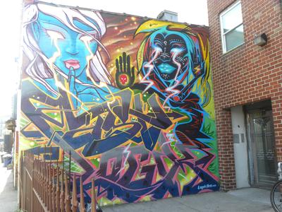 (Street Art, Astoria 2014-15)