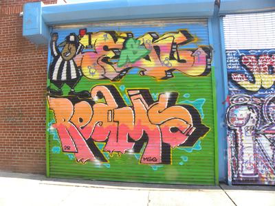 (Street Art, Astoria 2014-15)